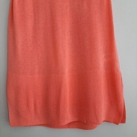 JOE FRESH - New Fine Knit Tank Sleeveless V-Neck Top Shell Pink Sz S - Picture 4 of 10